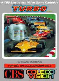 Turbo Colecovision  box art